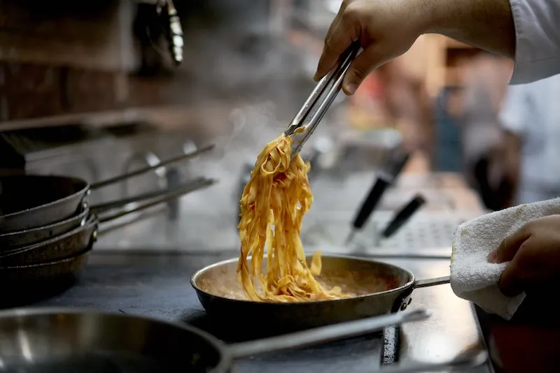 vegetarian noodles المعكرونة النباتية