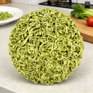 نودلز ليجي النباتية المصنوعة من دقيق القمح ومسحوق الكرنب العضوي، طعام جاف عالي البروتين منخفض البطاقة