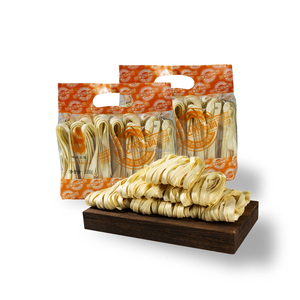 Liji Factory Supplier 500g Egg Noodles Wholesale Eroniced Low Carb Wide Wide Wide Made Handmed