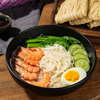 Liji الصينية التي تحمل علامة Breakfast Breakfast Noodles Healthy Healthy Scallop Scallop Noodles