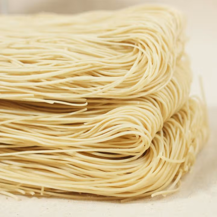 Liji Ramen Noodles قابلة للتخصيص الفردي التعبئة اليدوي شعيرية شريرة لا يوجد طعام إضافي