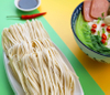 Liji Ramen Noodles قابلة للتخصيص الفردي التعبئة اليدوي شعيرية شريرة لا يوجد طعام إضافي
