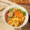 Liji Healthy Low Calorie Ramen Noodles 500G Bag Package Package Fructant Halal Wide Wide