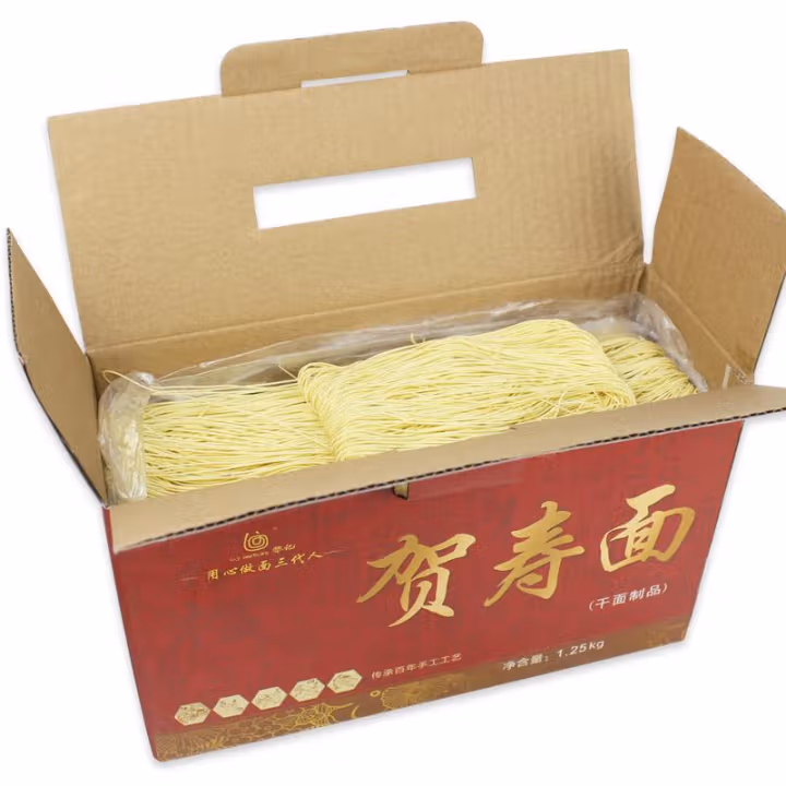 liji سلس منتجات الحبوب المعكرونة الفورية لاستبدال الوجبة البديل المعكرونة الصينية brithday