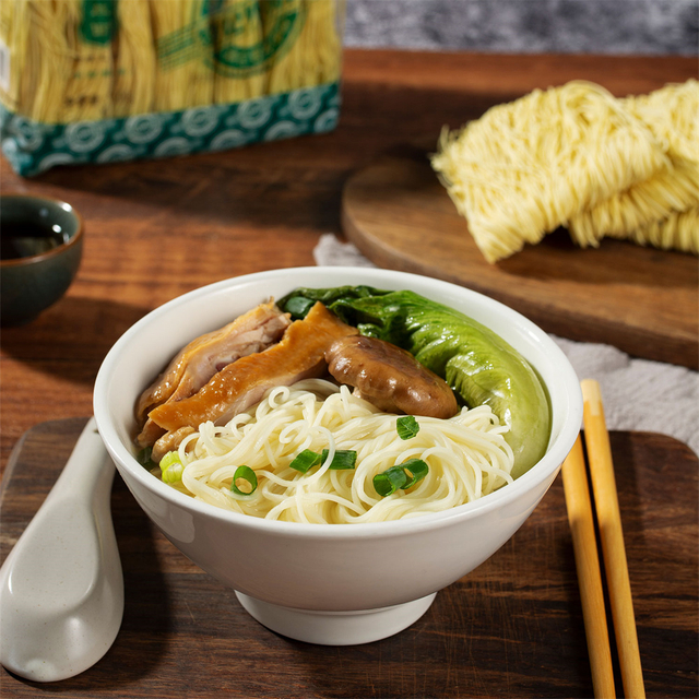 500 جم انخفاض الملح الصيني نودلز ناعم