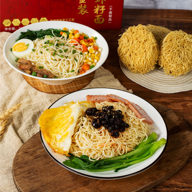 1 كجم مصنوعة يدويًا شعيرية الروبيان الروبيان